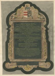 Memorial of the Lady Anne Southwell from Acton Church by Daniel Lysons