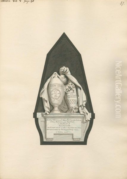 Memorial to Lucy Smith and Anne Wilton from Chelsea Church - view 1