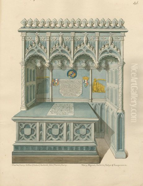 Tomb of Catherine, Countess of Huntingdon, and Lady Jane Guildeford, Duchess of Northumberland of Chelsea Church - view 1