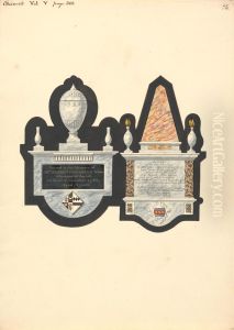 Monuments to Mrs. Rebecca Cassamajor and Thoma Spateman, Chiswick Church