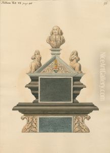 Memorial to James Smith and Sarah Smith, his wife by Daniel Lysons