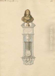 Effigy of Charles I above the Memorial to Sir Nicholas Crispe from Fulham Church Effigy of Charles I above the Memorial to Sir Nicholas Crispe from Fulham Church