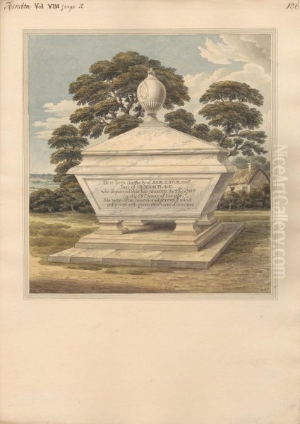 Tomb of John Eaton from Hendon Church - view 1