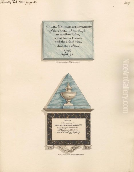 Memorial to Thomas Cartwright and to John Reynolds - view 1
