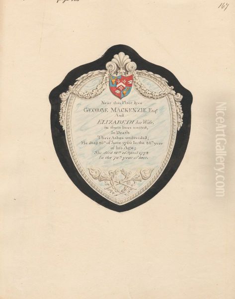 Memorial to George and Elizabeth MacKenzie from Kensngton Church - view 1