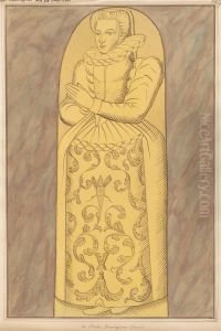Brass Plate for unidentified Woman from Stoke Newington Church Brass Plate for unidentified Woman from Stoke Newington Church