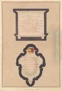 Memorial to Gideon and Frances Guichenet and their Daughter Sarah also to Silvester Cote by Daniel Lysons