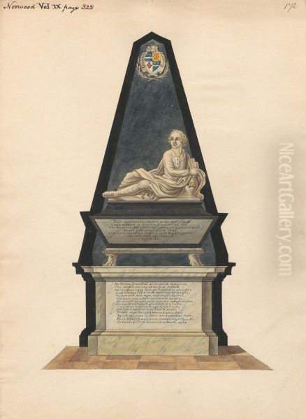 Tomb of John Merick from Norwood Church - view 1