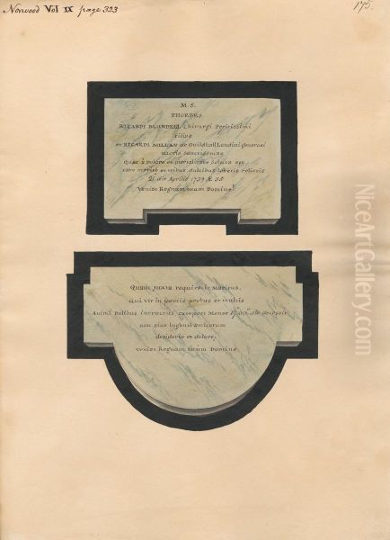 Memorial to Richard Blundell from Norwood Church - view 1