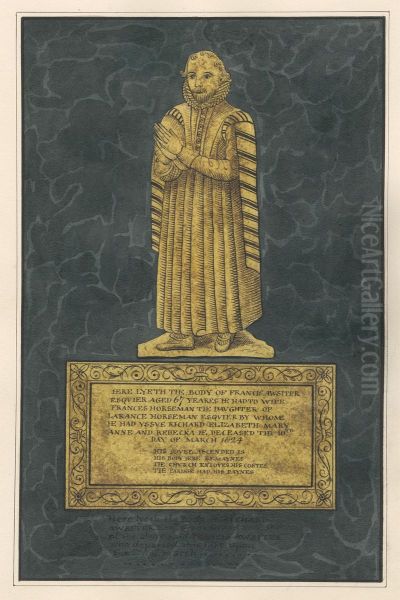 Brass Plate for Francis Awister and Richard Awister - view 1