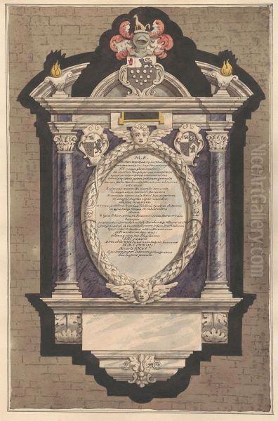 Memorial to Orlando Bridgeman from Teddington Church - view 1