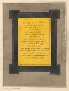 Memorial to John and Ann Goodwin and Mathew their son from Bedfont Church