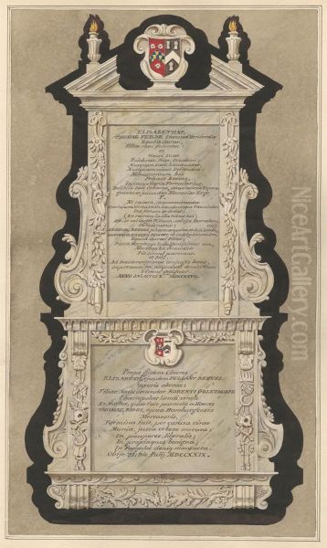 Memorial to Elizabeth Field and Elizabeth Reeves from Cranford Church - view 1