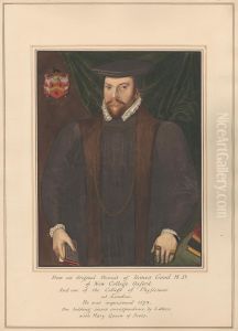 Portrait of James Good, M.D. of New College Oxford by Daniel Lysons