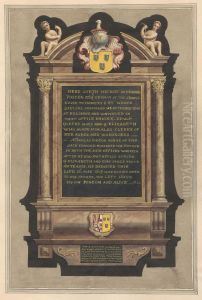 Memorial to Edmond Pigeon and Nickolas Pigeon from Hampton Church