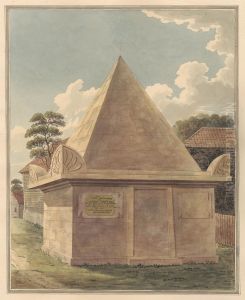 Tomb of John Greg from Hampton Churchyard