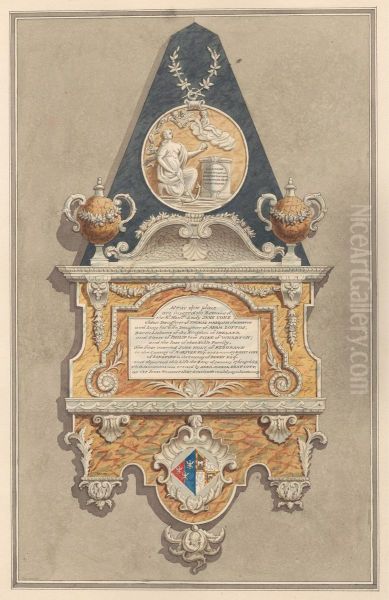 Memorial to Jane Coke, from Sunbury Church - view 1