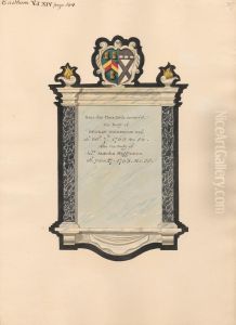 Memorial to George Higginson from Mrs. Martha Higginson from East Ham Church by Daniel Lysons