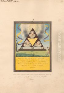 Memorial painting to Richard, Hannah and Jane Baker from West Ham Church