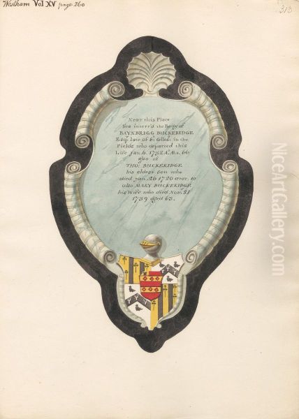 Memorial to Baybrigg Buckeridge, his wife Mary, and his son, Thomas from West Ham Church - view 1