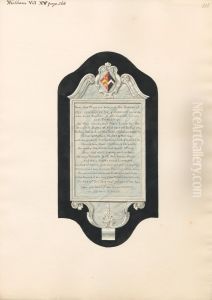 Memorial to Henry and Penelope Colchester, and Four Children and Two Grandchildren, from West Ham Church
