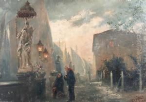 Chioggia, P.le Dell'arcivescovado by Vittorio Cajani