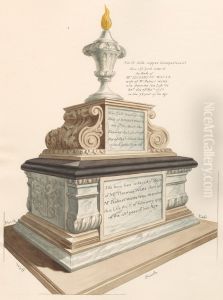 Tomb of Watts Family, from West Ham Church by Daniel Lysons