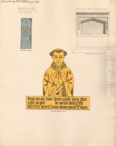 Tomb and Brass Plate of Alan Porter, from Chiselhurst Church Tomb and Brass Plate of Alan Porter, from Chiselhurst Church