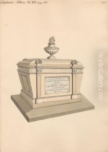 Tomb of Jane Jaforest, from Fulham Church by Daniel Lysons