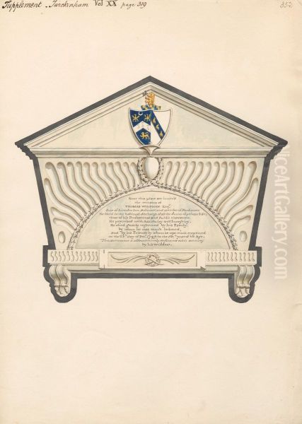 Memorial to Thomas Wildman from Twickenham Church - view 1