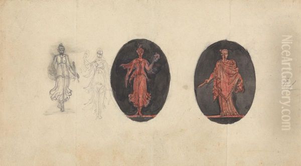 Allegorical Designs for Medals - view 1