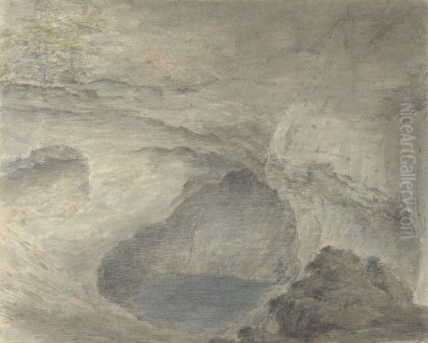 The Source of the Vaucluse - view 1