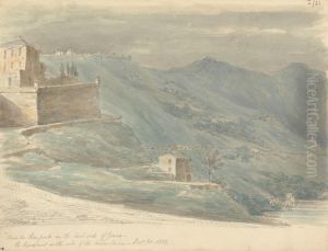 From the Ramparts on the East Side of Genoa