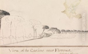 View of the Cascine Near Florence View of the Cascine Near Florence