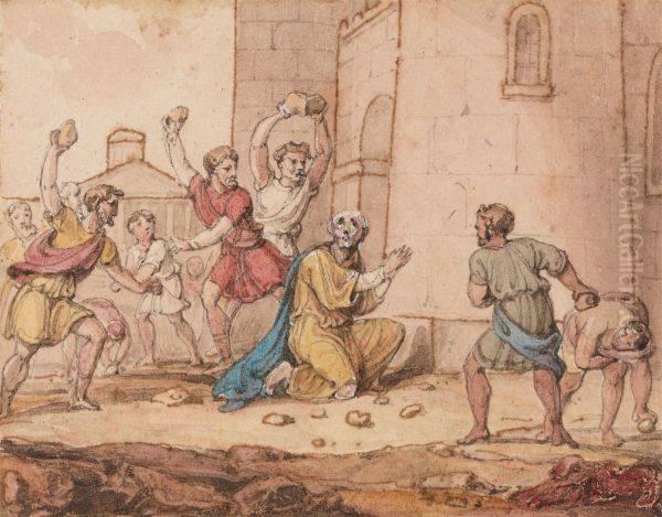 The Stoning of Saint Stephen - view 1