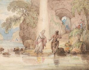 The Baptism of Christ by John Martin