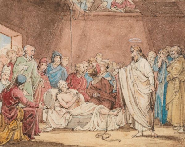 Christ Healing the Palsied Man - view 1