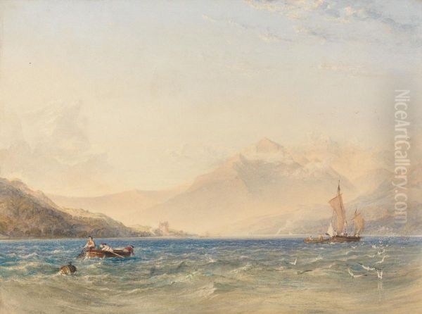 The Head of Loch Fyne, with Dindarra Castle - view 1