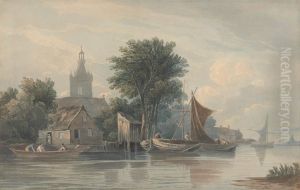 View on the Thames at Battersea