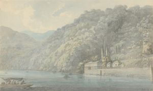 Pliny's Villa, belonging to the Marquis Canarizi near Como