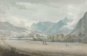 Mountainous Landscape with Figures Mountainous Landscape with Figures