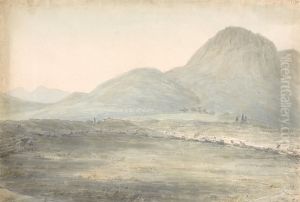 Remains of an Ancient Amphitheatre Near Corinth by Robert Smirke