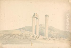 The Ruins of the Temple of Jupiter in the Plains of Nemea