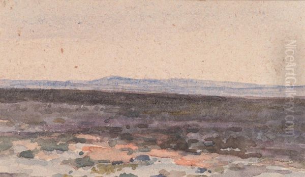 Valley with Mountain in Distance - view 1