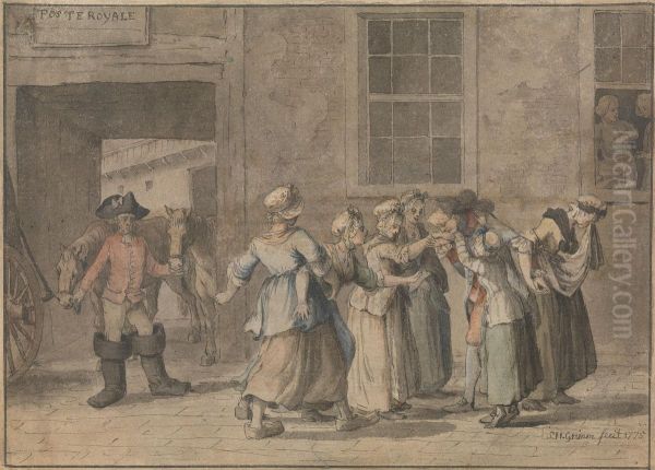 An Illustration for Sterne's Sentimental Journey - view 1