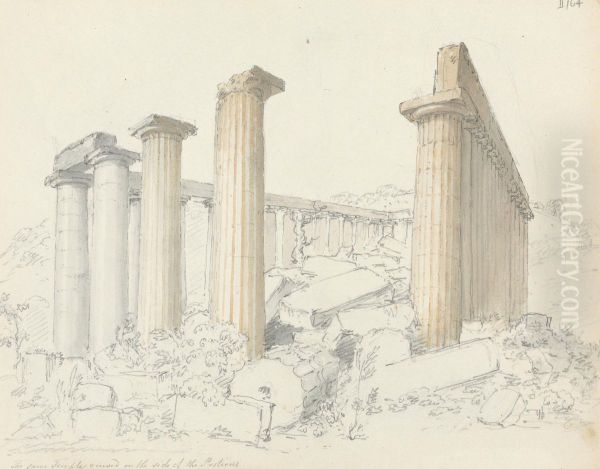 The Same Temple Viewed on the Side of the Postious - view 1