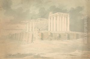 Temple of Olympian Zeus, Athens and the Parthenon by Robert Smirke