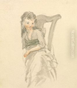 Study of a Girl Seated on a Chair