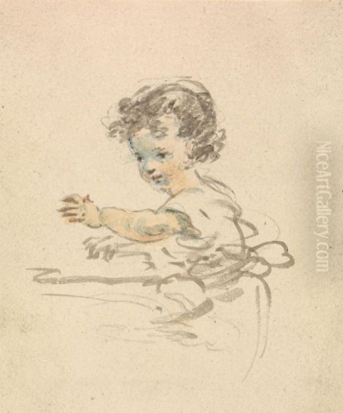 Child Seated - view 1