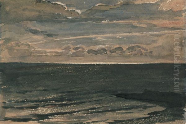 Moonlight over the Sea, Broadstairs - view 1
